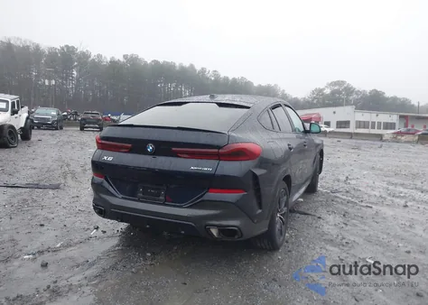 2026 BMW X6 xDrive40I z USA, uszkodzony, nr VIN 5UX33EX08T9186361